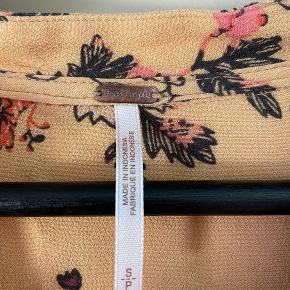 Free people floral blouse - Picture 3 of 4